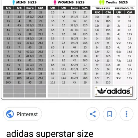 adidas superstar sizing|adidas superstar size guide.